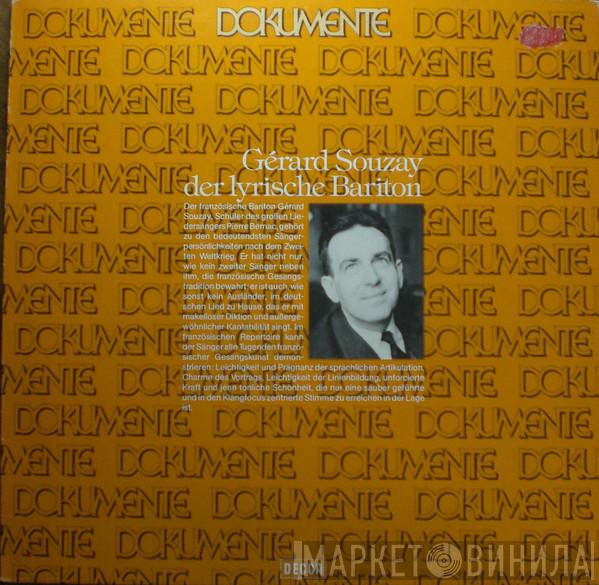  Gérard Souzay  - Der Lyrische Bariton