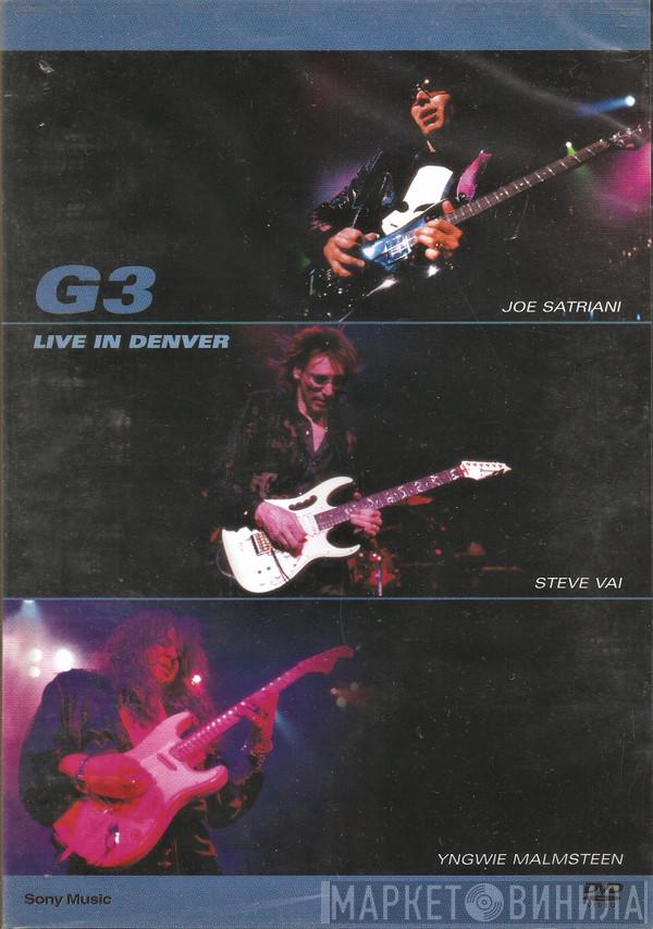 , G3  , Joe Satriani , Steve Vai  Yngwie Malmsteen  - G3 - Live In Denver