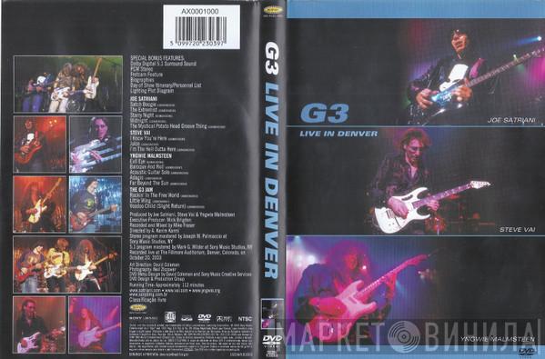, G3  , Joe Satriani , Steve Vai  Yngwie Malmsteen  - Live In Denver