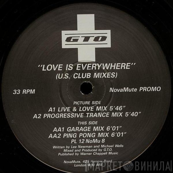  GTO  - Love Is Everywhere (U.S. Club Mixes)