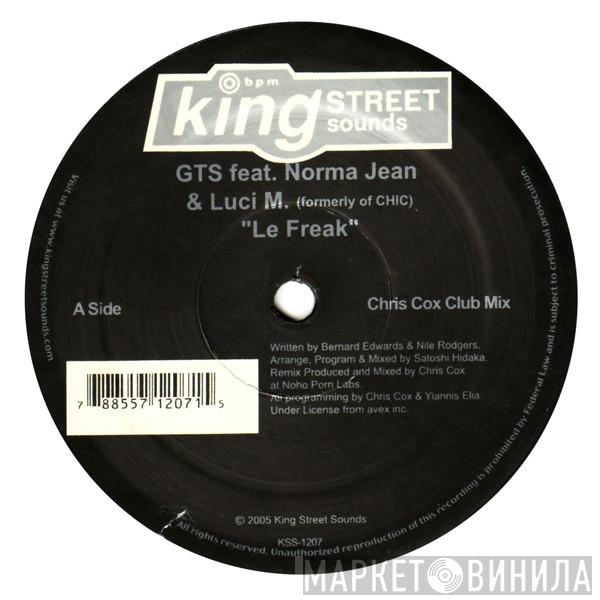 GTS, Norma Jean Wright, Luci Martin - Le Freak