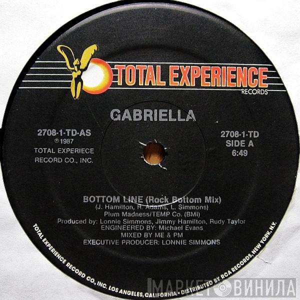 Gabriella - Bottom Line