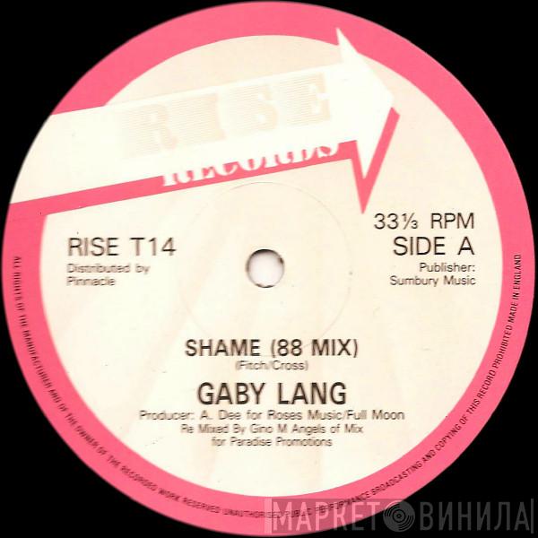 Gaby Lang - Shame ('88 Mix)