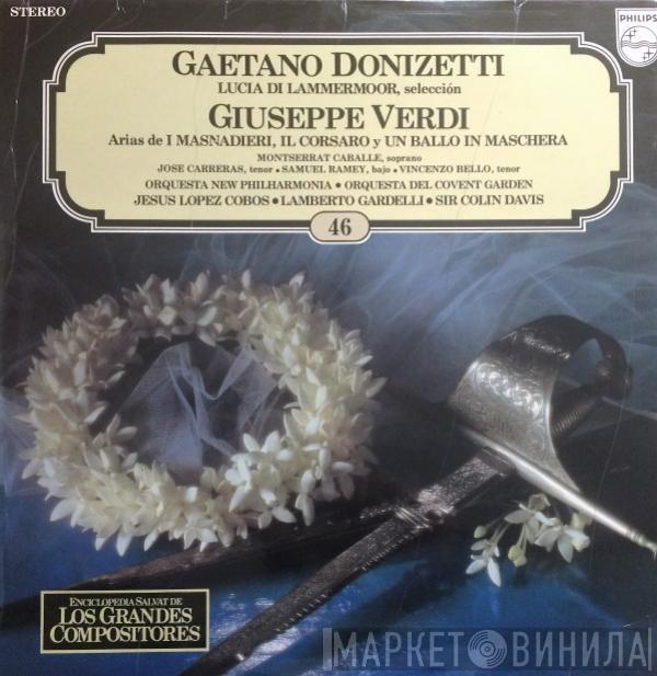 Gaetano Donizetti, Giuseppe Verdi - Lucia Di Lammermoor, Selección / Arias De I Masnadieri, El Corsario Y Un Ballo En Maschera