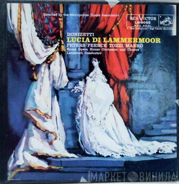Gaetano Donizetti, Roberta Peters, Jan Peerce, Giorgio Tozzi, Philip Maero, Orchestra Del Teatro Dell'Opera Di Roma, Coro Del Teatro Dell'Opera Di Roma, Erich Leinsdorf - Lucia Di Lammermoor