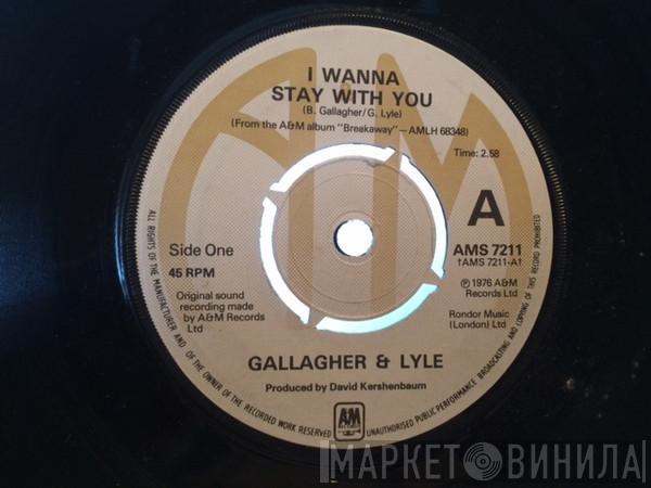 Gallagher & Lyle - I Wanna Stay With You