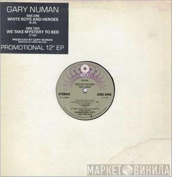  Gary Numan  - White Boys And Heroes / We Take Mystery To Bed