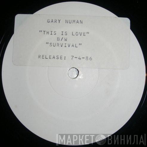 Gary Numan - This Is Love