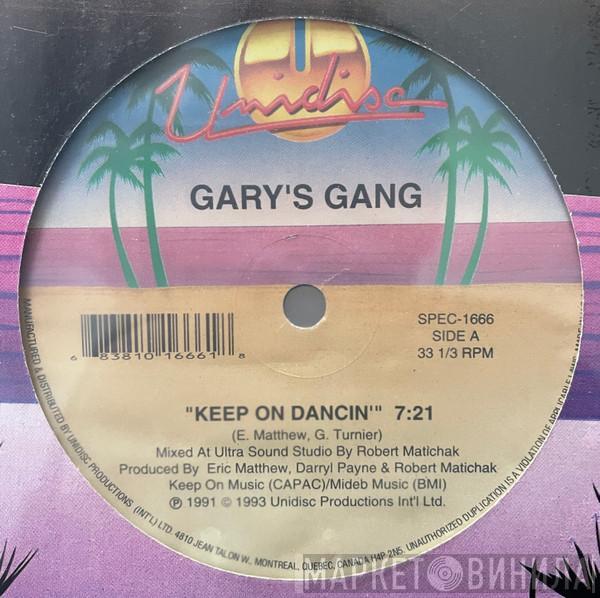 Gary's Gang - Keep On Dancin' / Let's Lovedance Tonight / Round & Round & Round