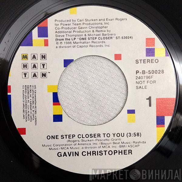 Gavin Christopher - One Step Closer To You