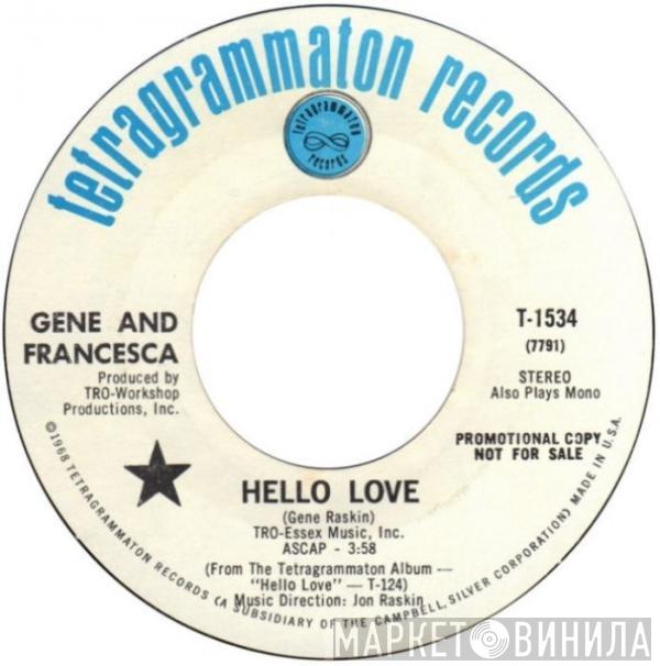 Gene And Francesca - Hello Love / On My Own