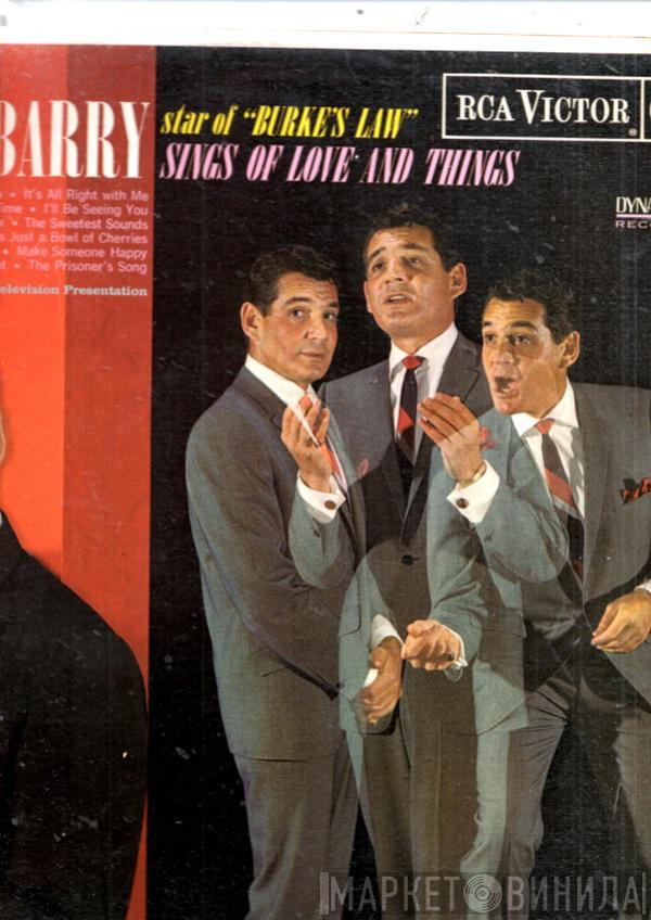 Gene Barry - Sings Of Love And Things
