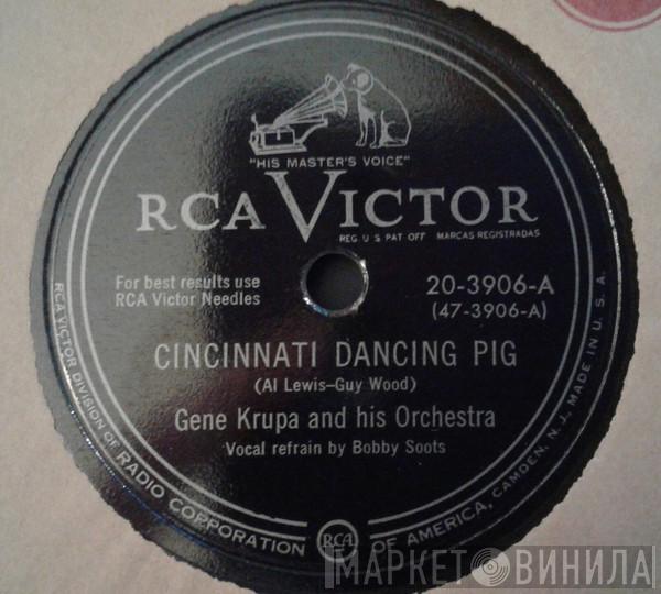  Gene Krupa And His Orchestra  - Cincinnati Dancing Pig / Swingin' Doors