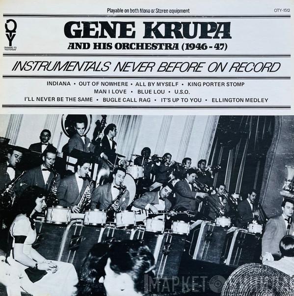 Gene Krupa And His Orchestra - Instrumentals Never Before On Record