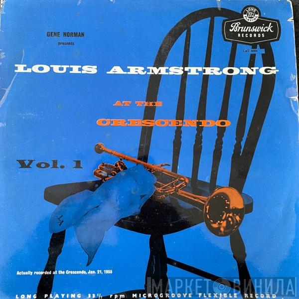 Gene Norman, Louis Armstrong - At The Crescendo Vol. 1