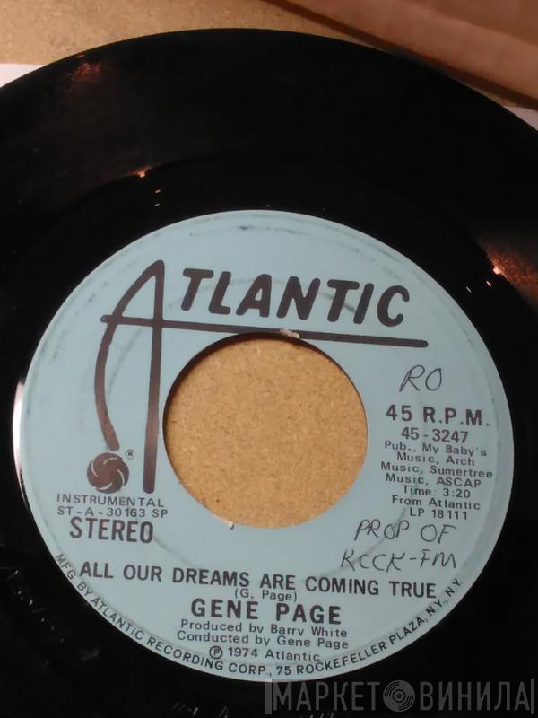  Gene Page  - All Our Dreams Are Coming True