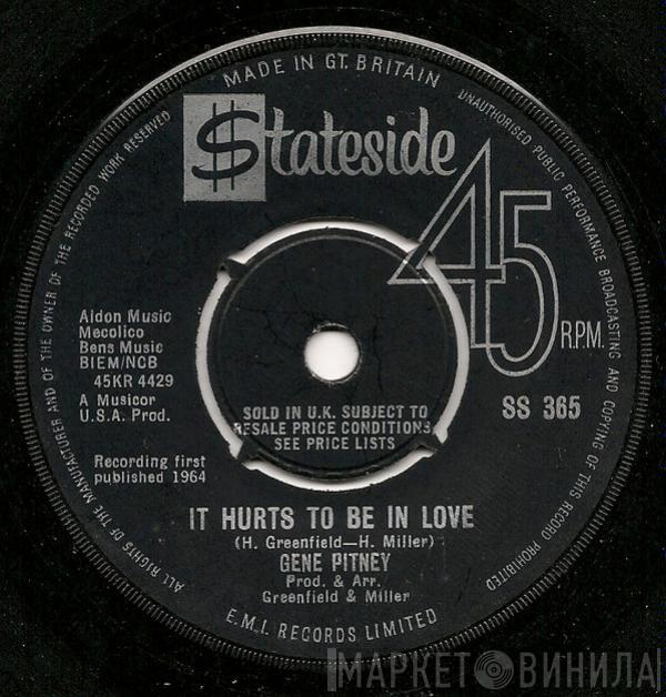 Gene Pitney - It Hurts To Be In Love / Hawaii