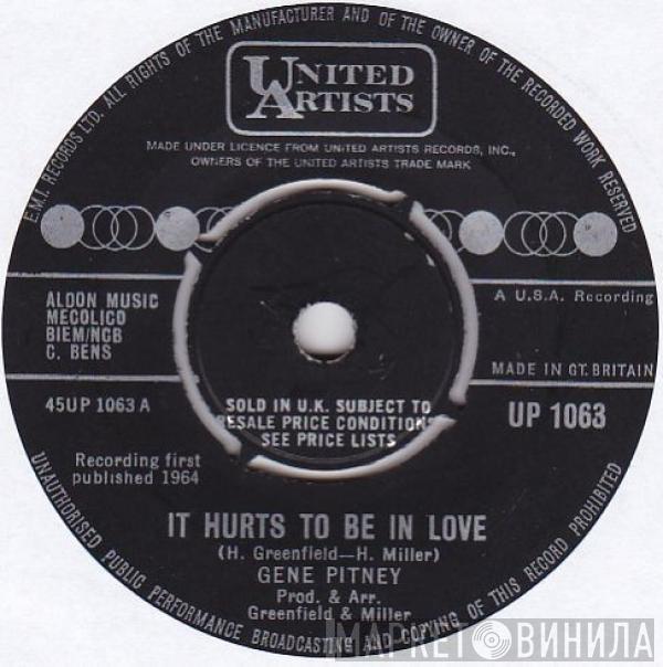 Gene Pitney - It Hurts To Be In Love