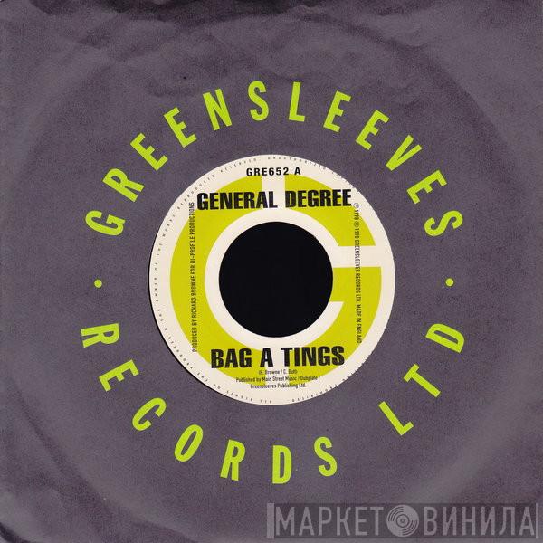 General Degree - Bag A Tings / Complain