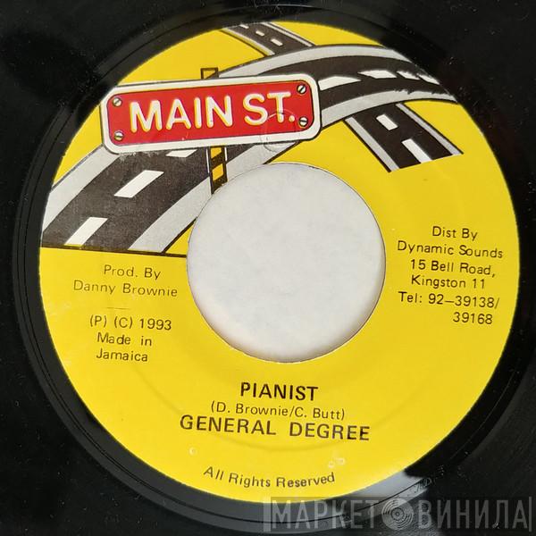 General Degree - Pianist