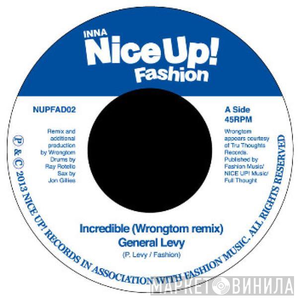 General Levy, Cutty Ranks - Incredible (Wrongtom Remix) / As You See It (Mr Benn Remix)
