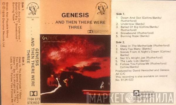  Genesis  - ... And Then There Were Three...