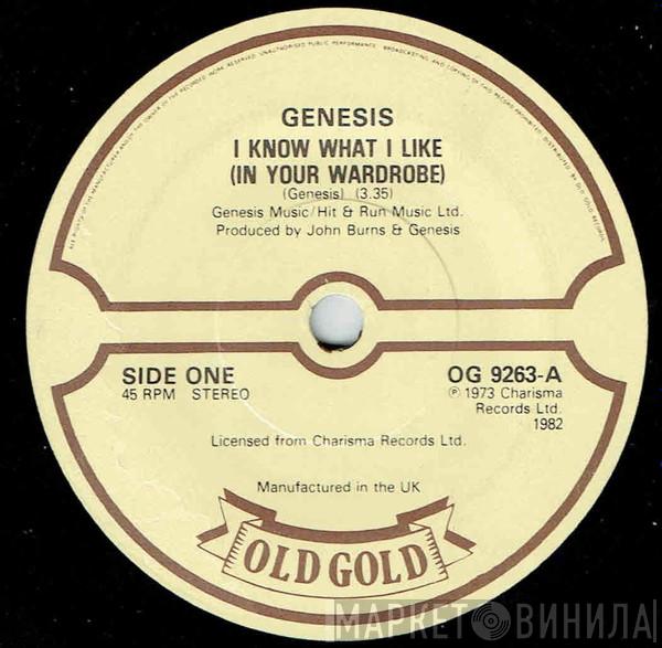 Genesis - I Know What I Like (In Your Wardrobe)