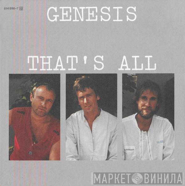 Genesis - That's All
