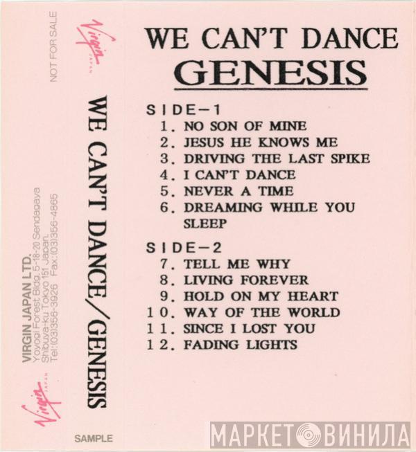  Genesis  - We Can't Dance