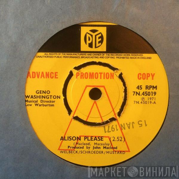Geno Washington - Alison Please