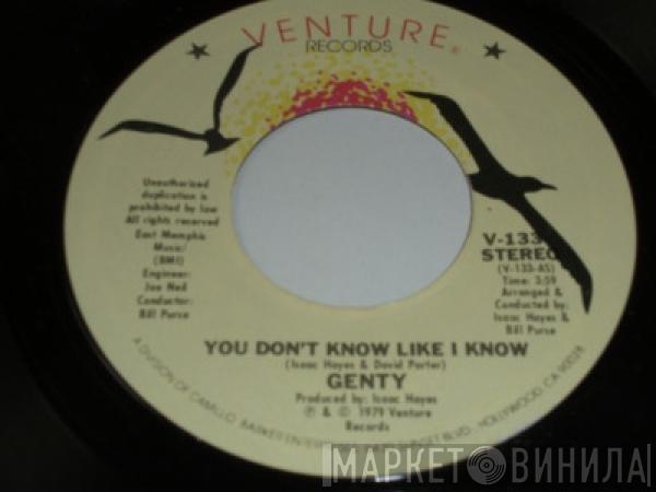 Genty - You Don't Know Like I Know / Baby Goodnight