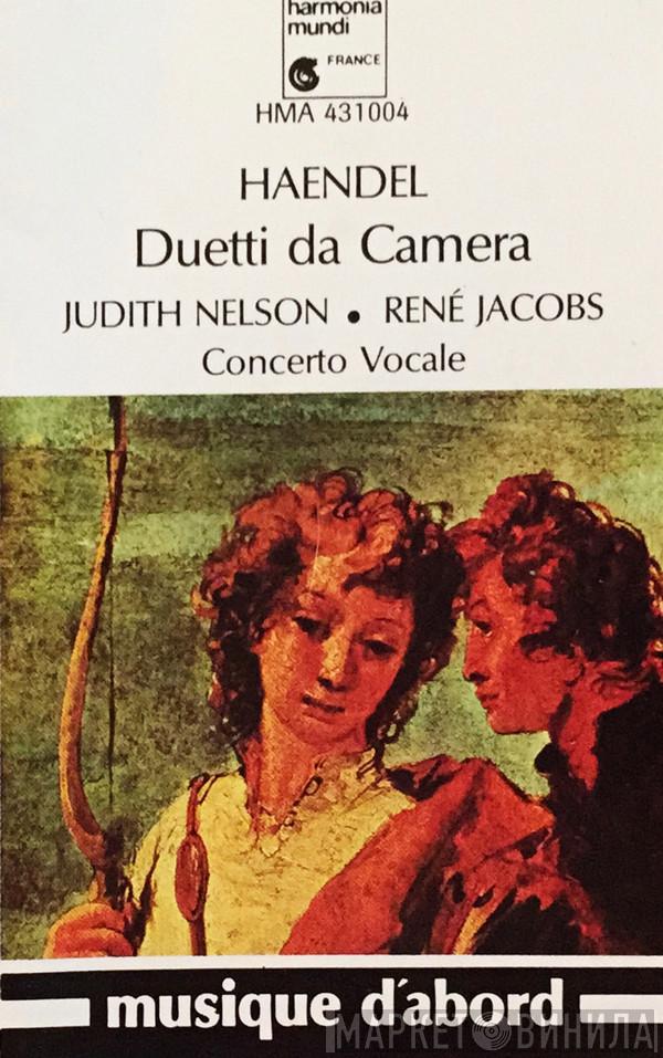 - Georg Friedrich Händel , Concerto Vocale , Judith Nelson , René Jacobs , Wieland Kuijken , William Christie  Konrad Junghänel  - Duetti E Cantate Da Camera