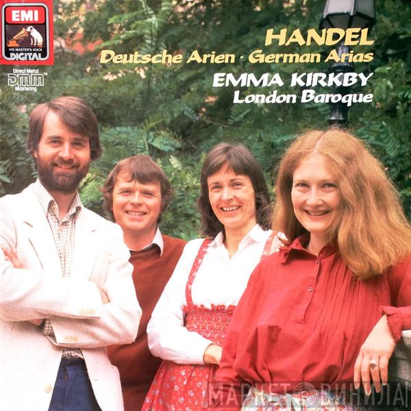 , Georg Friedrich Händel , Emma Kirkby  London Baroque  - Deutsche Arien- German Arias