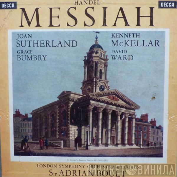 Georg Friedrich Händel, Joan Sutherland, Kenneth McKellar, Grace Bumbry, David Ward , The London Symphony Orchestra, London Symphony Chorus, Sir Adrian Boult - Messiah
