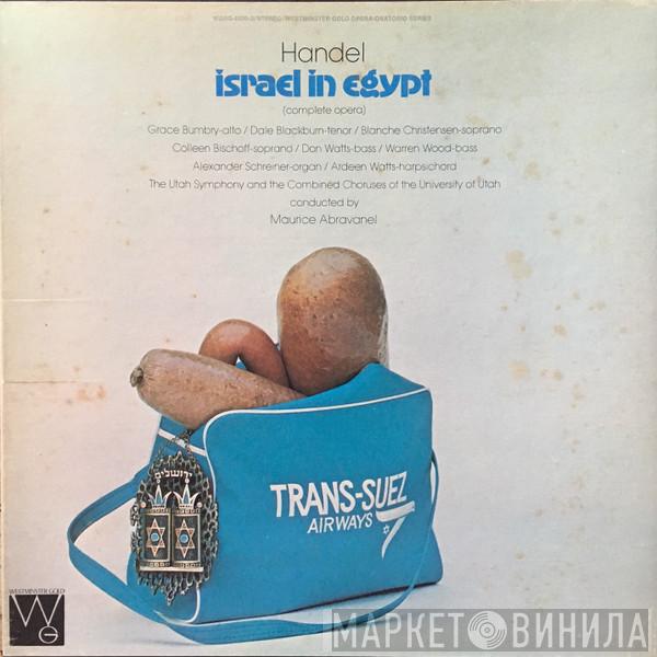 , Georg Friedrich Händel , Maurice de Abravanel  Utah Symphony Orchestra  - Israel In Egypt (Complete Opera)