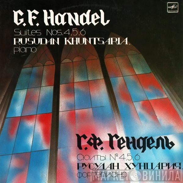 - Georg Friedrich Händel  Rusudan Khuntsaria  - Suites Nos. 4,5,6 = Сюиты № 4,5,6