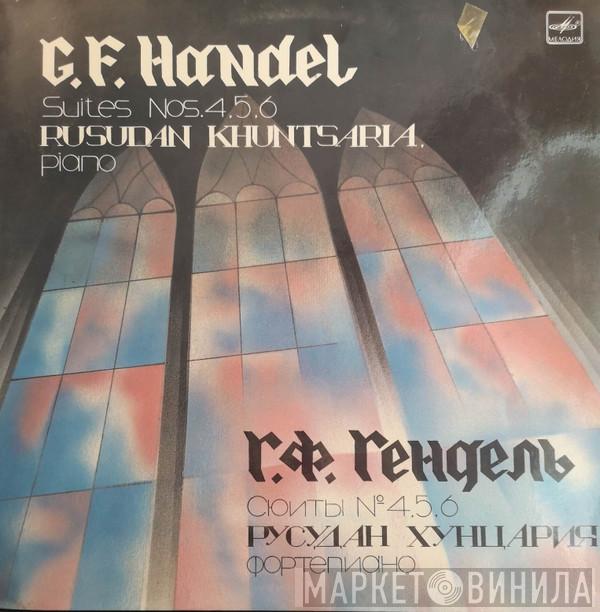 - Georg Friedrich Händel  Rusudan Khuntsaria  - Suites Nos. 4,5,6 = Сюиты № 4,5,6