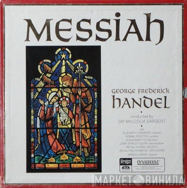 , Georg Friedrich Händel , Sir Malcolm Sargent , The Royal Choral Society  The Royal Philharmonic Orchestra  - Messiah