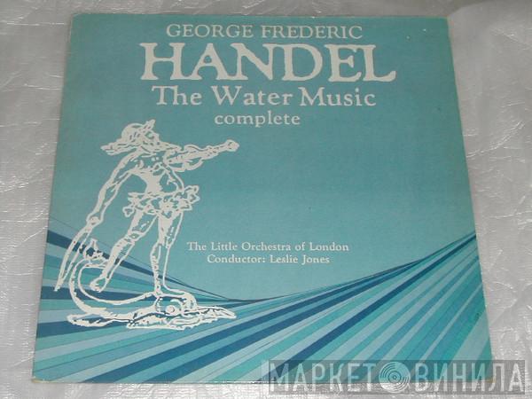 Georg Friedrich Händel The Little Orchestra Of London Leslie Jones  - The Water Music Complete