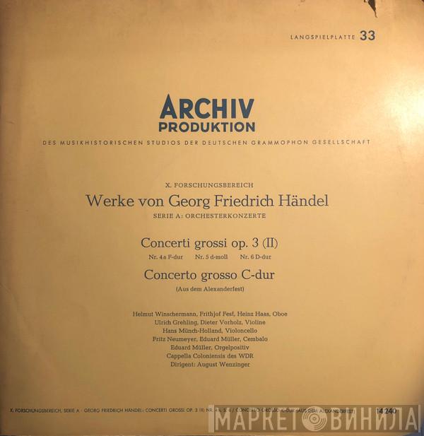  Georg Friedrich Hendel  - Concerto Grosso op.3 (II) / Concerto Grosso C-dur