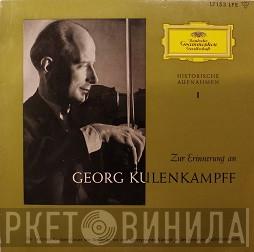 Georg Kulenkampff - Zur Erinnerung An Georg Kulenkampff
