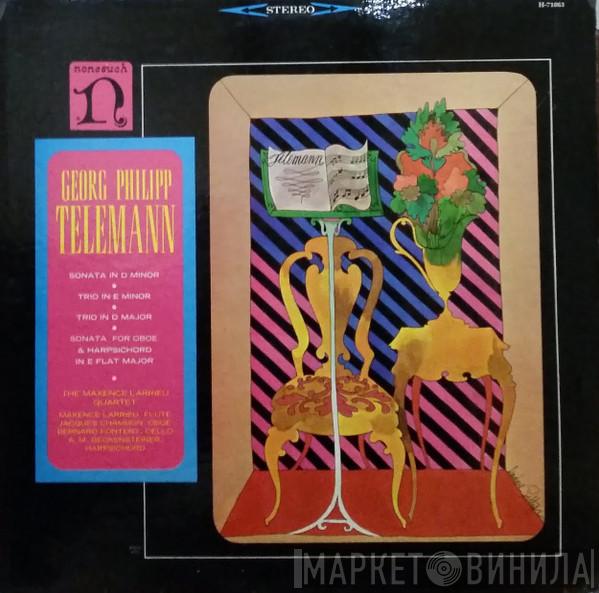 Georg Philipp Telemann, Quatuor Instrumental Maxence Larrieu - Sonata In D Minor • Trio In E Minor • Trio In D Major • Sonata For Oboe & Harpsichord In E Flat Major