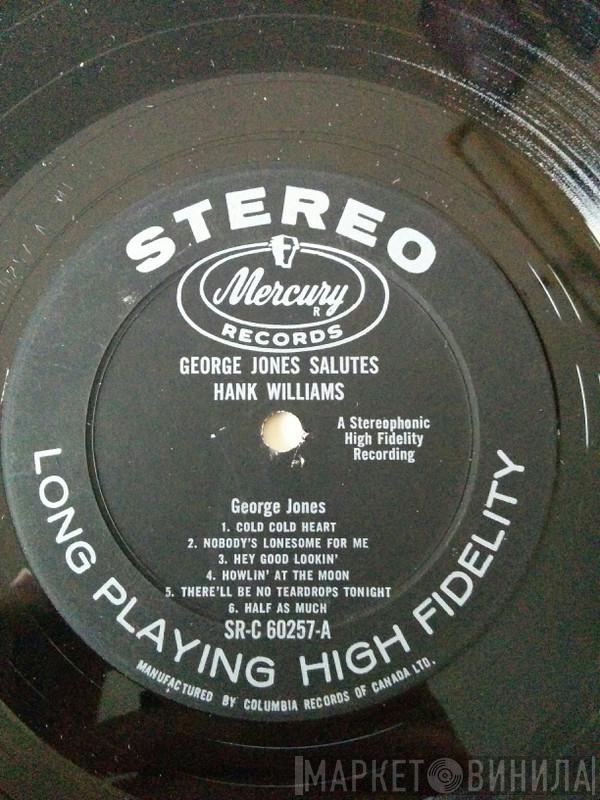  George Jones   - Salutes Hank Williams