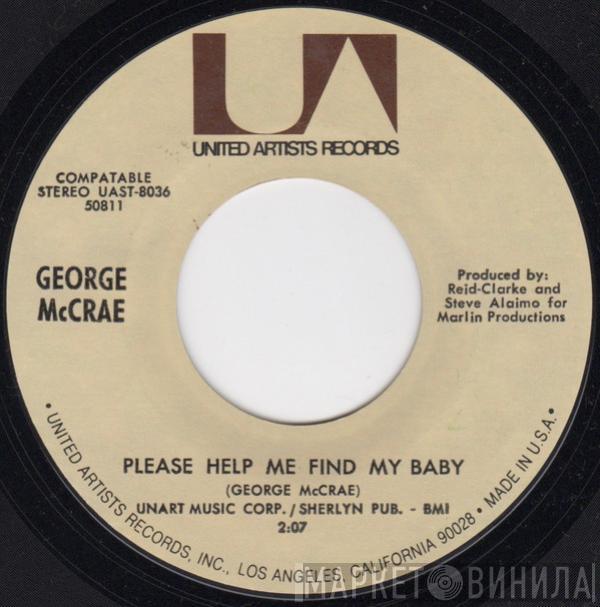  George McCrae  - Take It All Off / Please Help Me Find My Baby