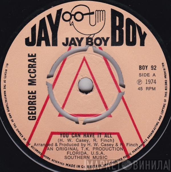 George McCrae - You Can Have It All