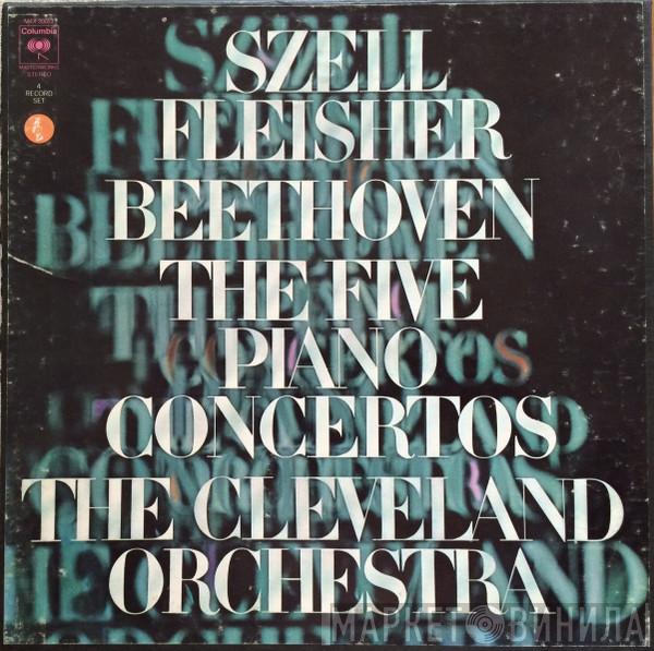 , George Szell , Leon Fleisher , Ludwig van Beethoven  The Cleveland Orchestra  - The Five Piano Concertos