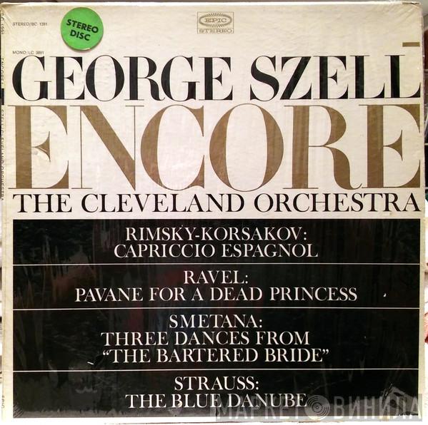 , George Szell  The Cleveland Orchestra  - Encore! Favorite Orchestral Dances