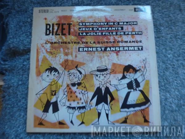Georges Bizet, L'Orchestre De La Suisse Romande, Ernest Ansermet - Symphony In C Major / Jeux D'Enfants / La Jolie Fille De Perth