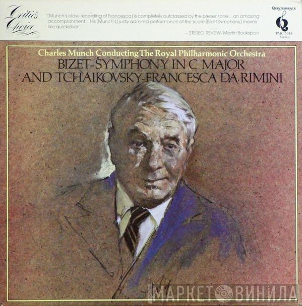 Georges Bizet, Pyotr Ilyich Tchaikovsky, Charles Munch, The Royal Philharmonic Orchestra - Symphony No. 1 In C Major / Francesca Da Rimini