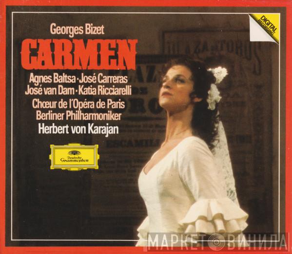 Georges Bizet, Agnes Baltsa, José Carreras, José van Dam, Katia Ricciarelli, Choeur National De L'Opéra De Paris, Berliner Philharmoniker, Herbert von Karajan - Carmen